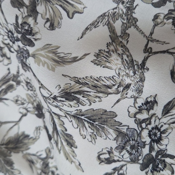 NWT EXPRESS Floral Crop Top and Wide Leg Pant Set, Size L - Picture 14 of 16